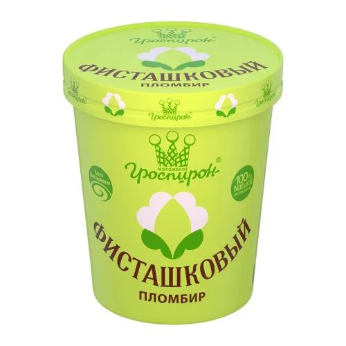 Мороженое Фисташковый Пломбир 410г