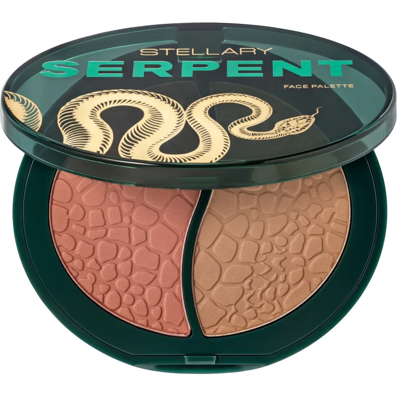 Палетка для лица контуринг и румяна Stellary Serpent collection, тон: 01, 6 г