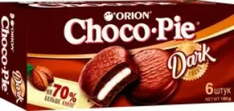 Печенье Orion Choco Pie Dark, 180г