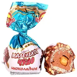 Конфеты СЛАВЯНКА Маленькое Чудо Шоколадное весовые · цена за 100 грамм
