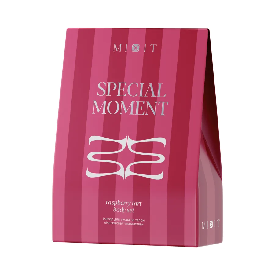Набор подарочный MIXIT SPECIAL MOMENT raspberry tart body set гель д/душа+крем д/тела