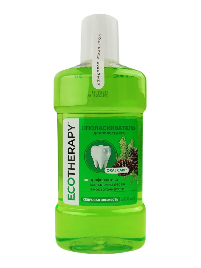 Ополаскиватель для полости рта Ecotherapy Кедровая свежесть, 500мл