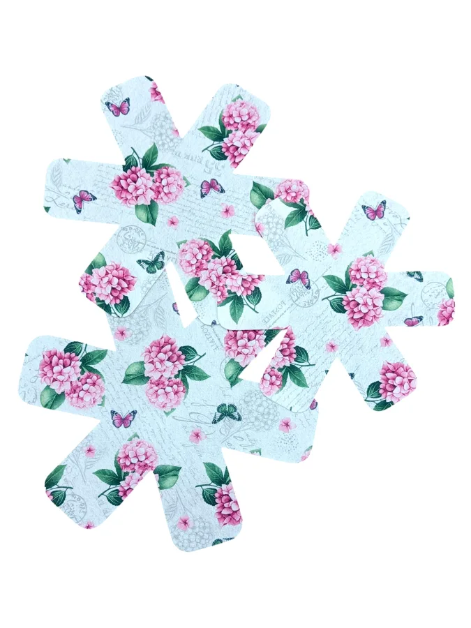 Салфетки для хранения посуды Floral Season Гортензия, 3шт