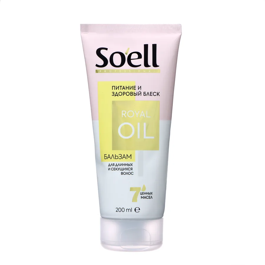 Бальзам для волос Soell Oil Nutritive Питание и здоровый блеск, для длинных и секущихся, 200мл