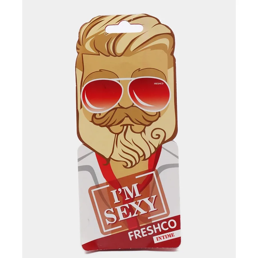 Ароматизатор для авто подвесной Freshco intime Территория мужчин I'm sexy, картон