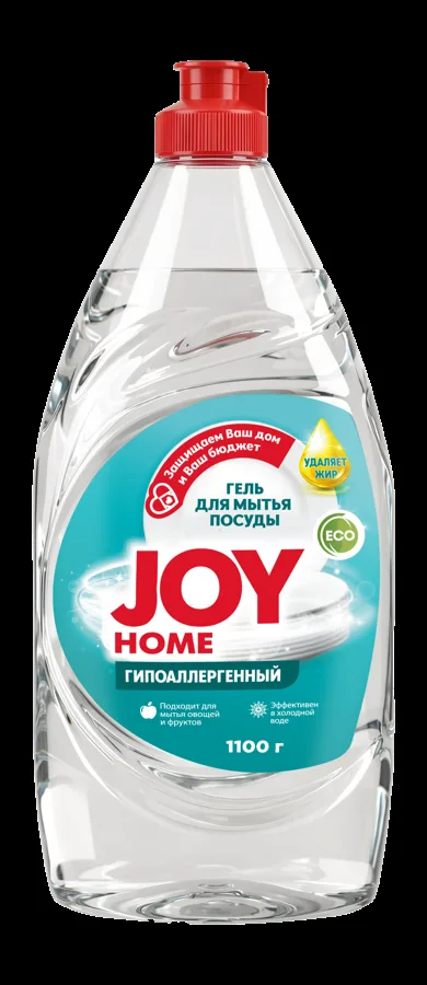 Гель для мытья посуды Joy Home Гипоаллергенный 1100г