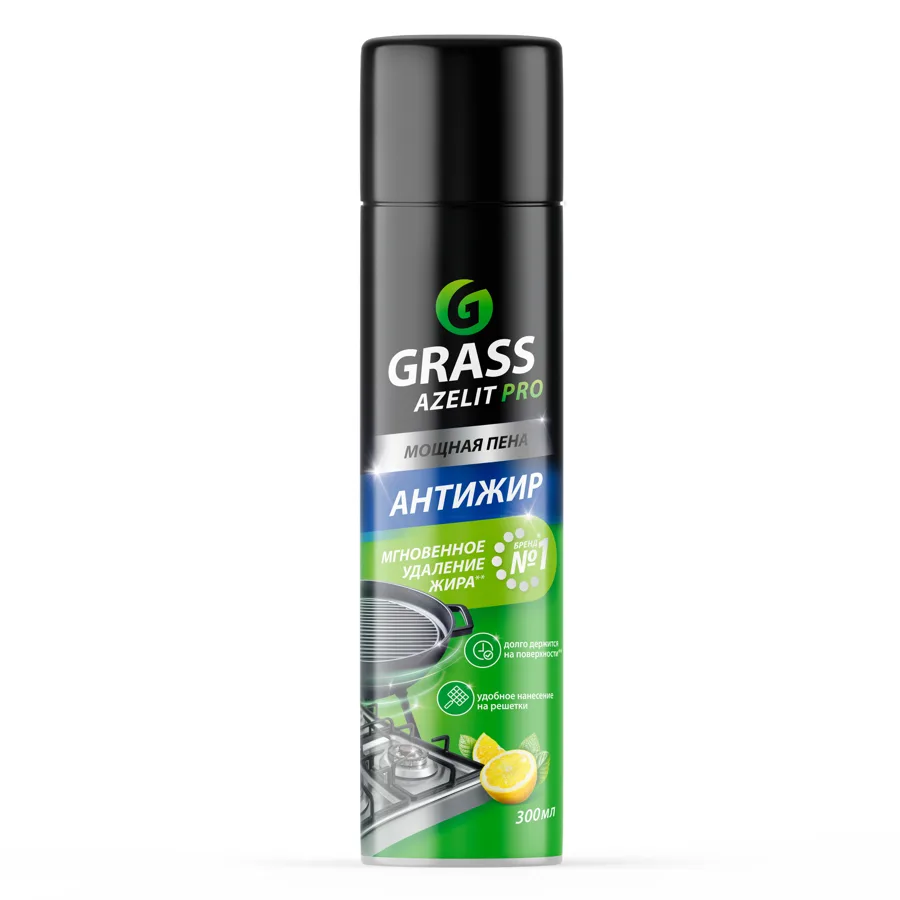 Средство GRASS Azelit для кухни 300мл аэрозоль