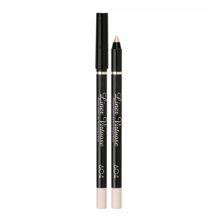 Карандаш для глаз Vivienne Sabo Liner Virtuose, устойчивый, гелевый, тон 604 золотисто-бежевый