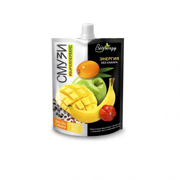 Смузи BioNergy 120г Энергия д/пак/15