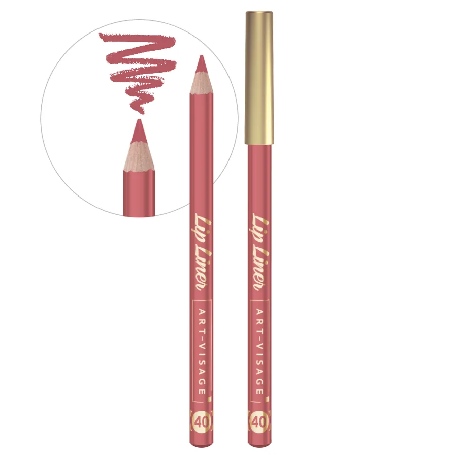 Art-Visage карандаш для губ Lip liner тон40 розовый беж