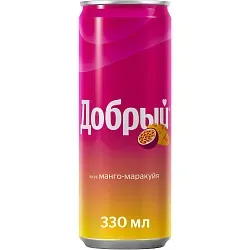 Газ.напиток ДОБРЫЙ манго маракуйя ж/б 0.33л