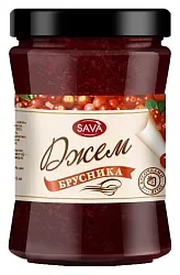 Джем САВА брусника ст/б 300г