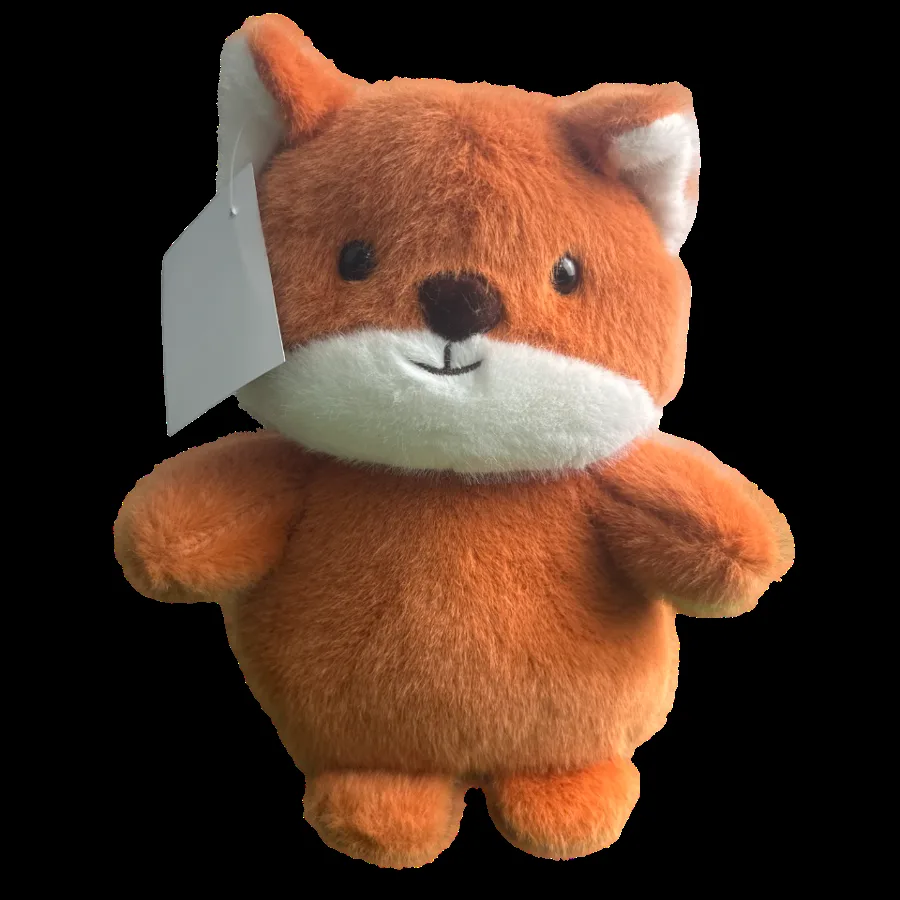 Мягкая игрушка Jile Toys Лисенок, размер: 23x10см