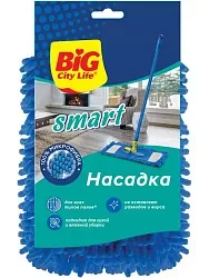 Насадка для швабры БИГ СИТИ ЛАЙФ Смарт из микрофибры-шенилл