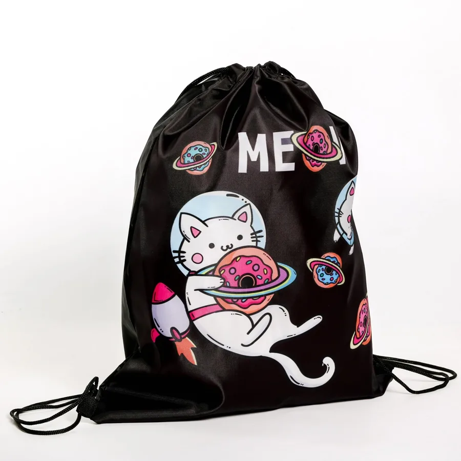 Сумка болоневая Meow, 33х43х0,5 см, 1 отделение