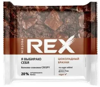 Хлебцы протеино-злак.Шоколадный брауни 20% протеина 55г