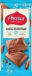 Шоколад РОССИЯ молочный 75г