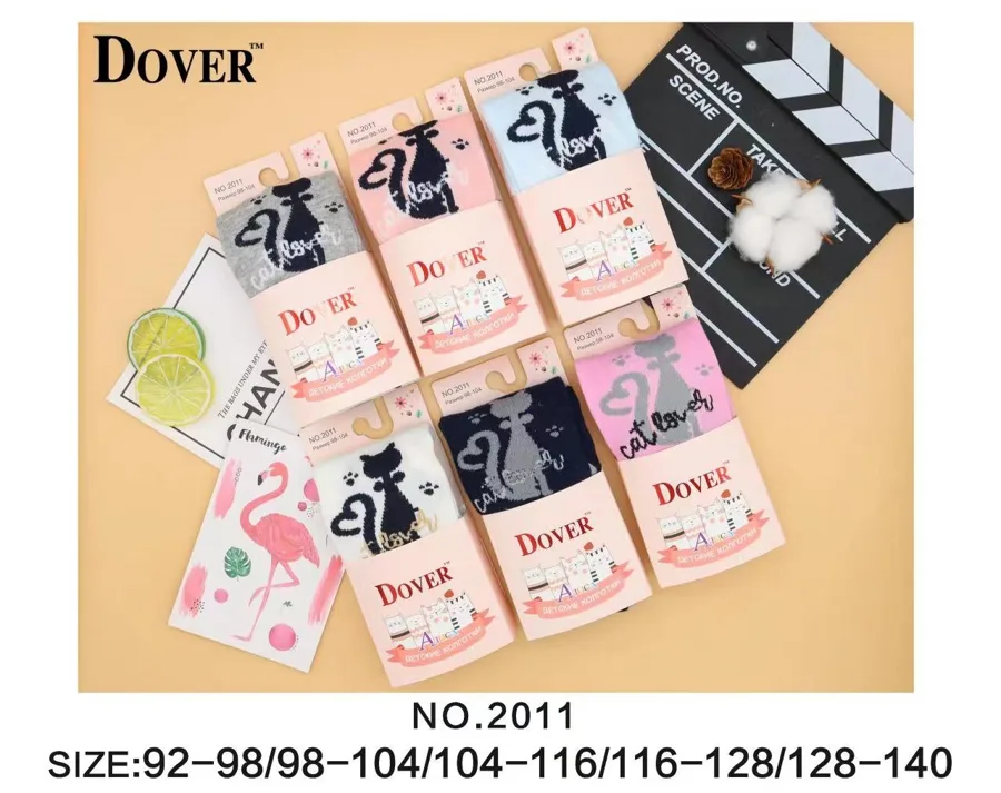 Колготки дет DOVER 2011 цветные 104-116