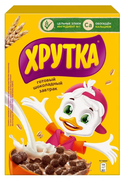 Гот. завтрак Нестле Хрутка шоколадные шарики 350г карт/кор/5