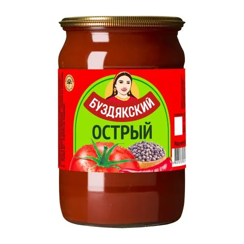 Соус Буздяк Острый 670г