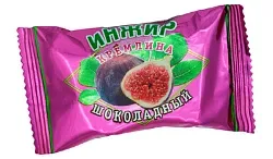 Конфеты КРЕМЛИНА Инжир шоколадный весовые · цена за 100 грамм