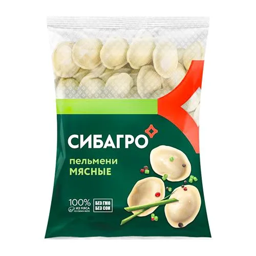 Пельмени Сибагро мясные 900г