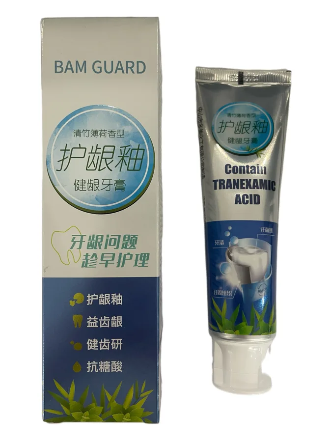 Зубная паста BAM GUARD профилактическая с бамбуковой мятой 135гр