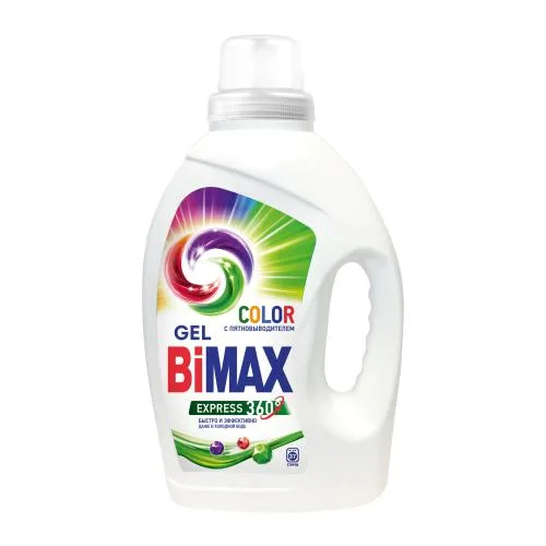 Гель для стирки Bimax Color для цветного белья 20 стирок 1.3кг