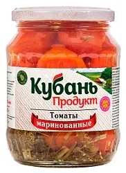 Томаты КУБАНЬ ПРОДУКТ маринованные ст/б 680г
