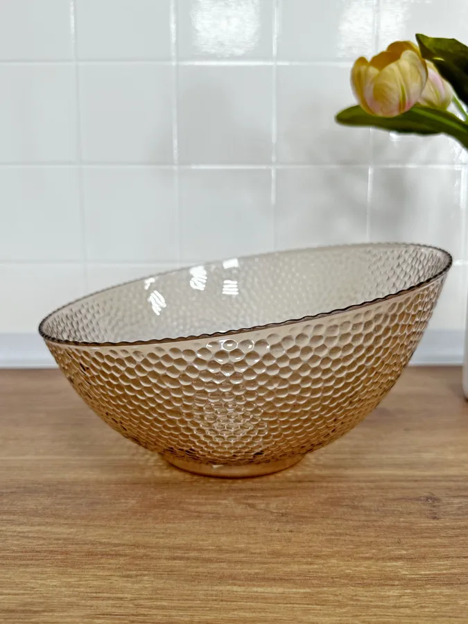 Салатник Fengtuoling, 25x25x13см, бронзовый