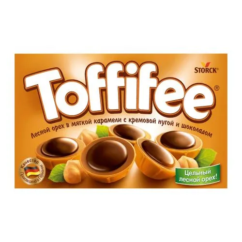 Конфеты Лесной орех в карамели Toffifee 125г