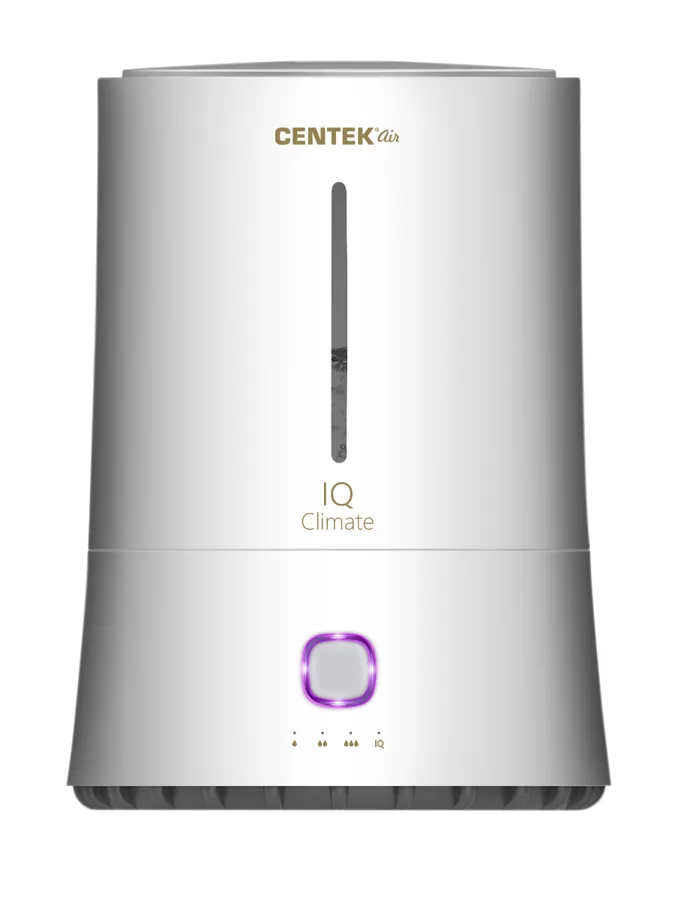 Увлажнитель воздуха Centek СТ-5105, ультразвуковой, 25Вт, 4л, цвет: белый