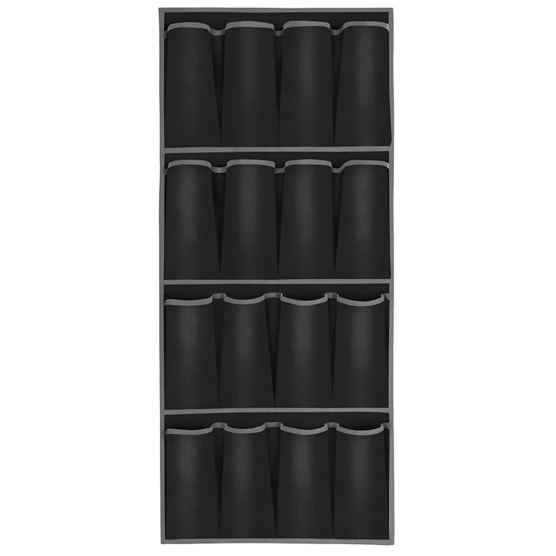 Органайзер РК подвесной Black 16-ти секционный 45*103