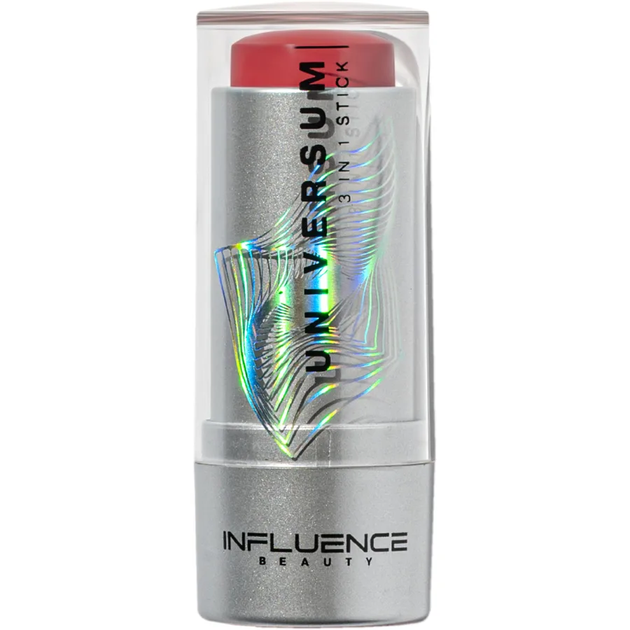 Румяна-стик 3 в 1 Influence Beauty Universum, тон 04: натуральный розовый, 5.5г