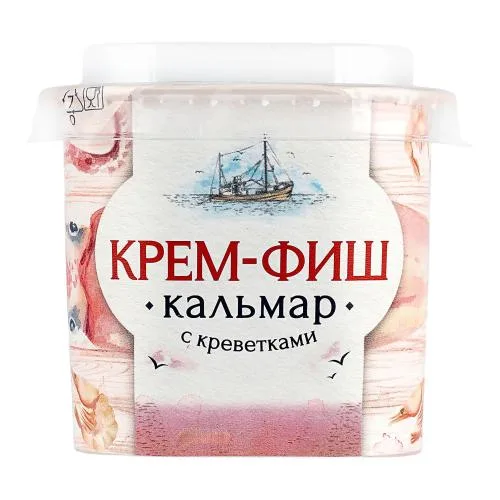 Паста Крем-фиш Кальмар с креветками 150г