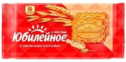 Печенье ЮБИЛЕЙНОЕ с овсяными хлопьями 224г