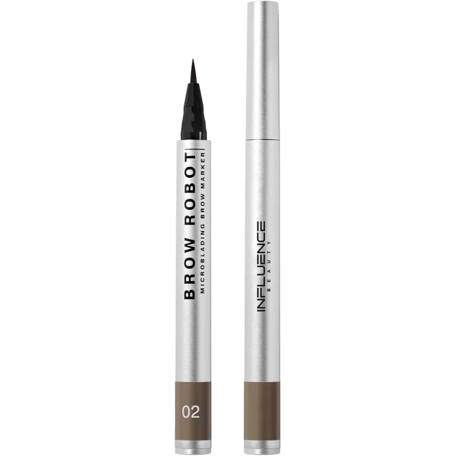 Маркер для бровей Influence Beauty Бров Робот (Brow Robot), тон: 02 русый, 0.7мл