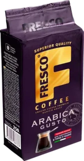 Кофе Fresco Arabica Gusto д/турк 250г мол