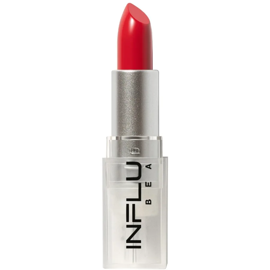 Помада-стик Influence Beauty, сатиновая полуматовая, тон: 07 красный, 4г