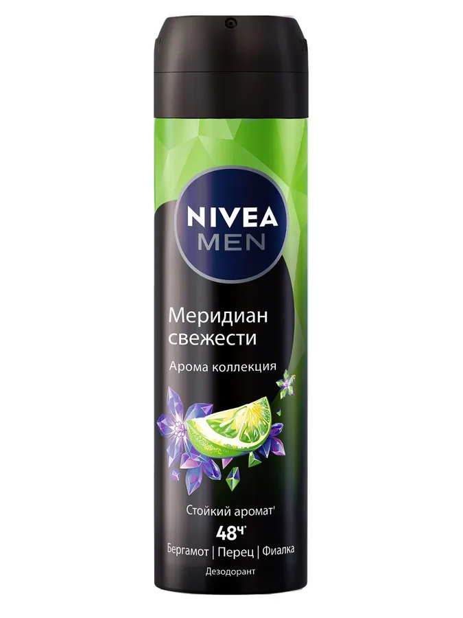 Дезодорант мужской Nivea Men спрей Меридиан Свежести 150мл