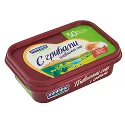 Сыр плавленый КИПРИНО с грибами бзмж 50% 180г