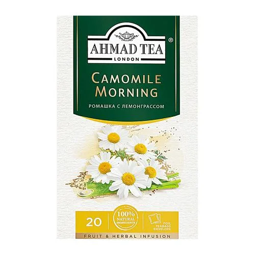 Чай травяной Ahmad Tea с ромашкой и лимонным сорго 20пак 30г