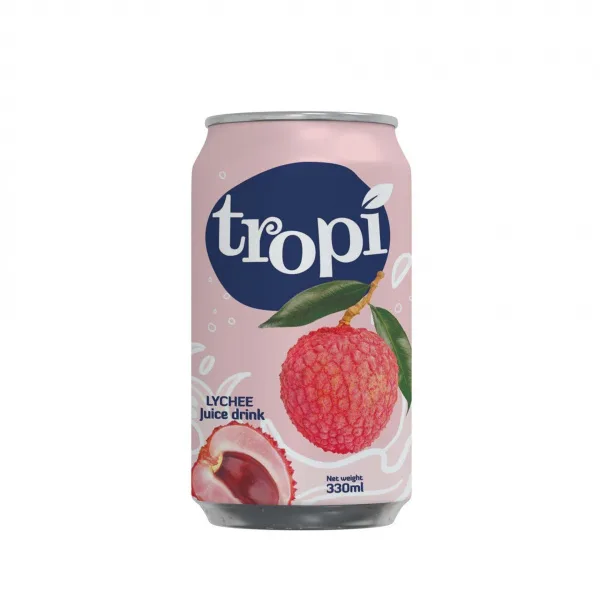 Напиток сокосодержащий TROPI 0,33л Личи ж/б/24/Азия