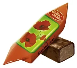 Конфеты КРАСНЫЙ ОКТЯБРЬ Красный мак весовые · цена за 100 грамм
