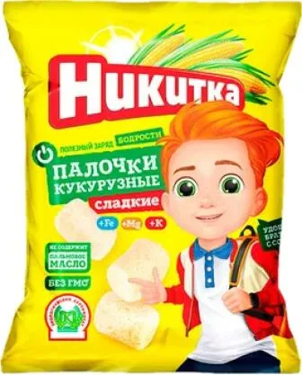 Кукурузные палочки Никитка, 160г