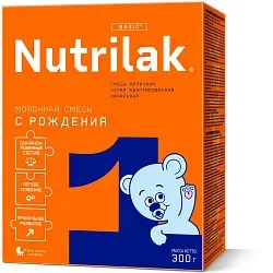 Смесь НУТРИЛАК 1 с 0 до 6 мес бзмж карт/уп 300г