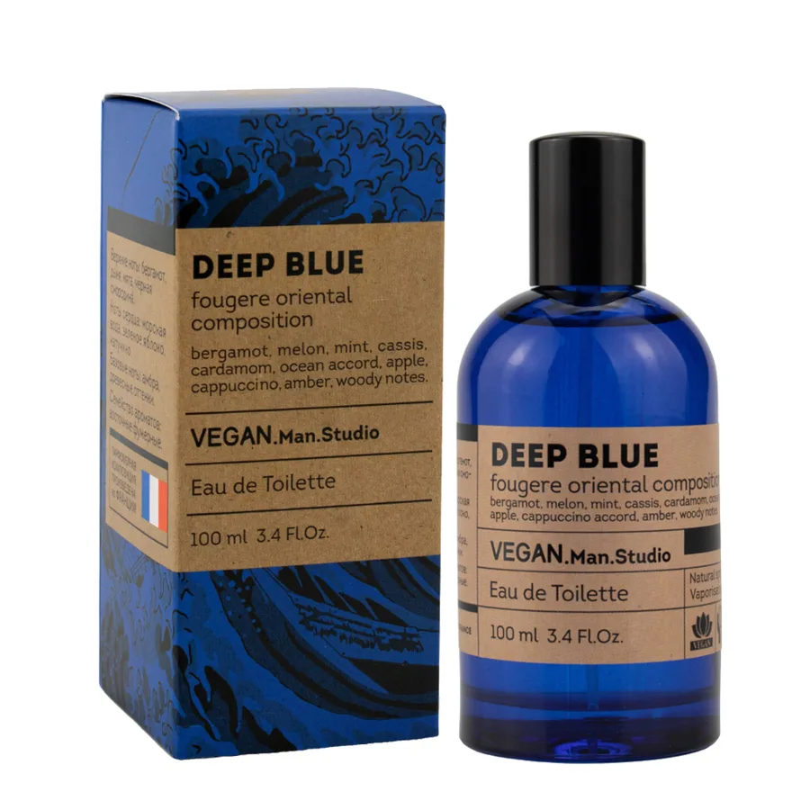Туалетная вода мужская Vegan Man Studio Deep Blue  100мл