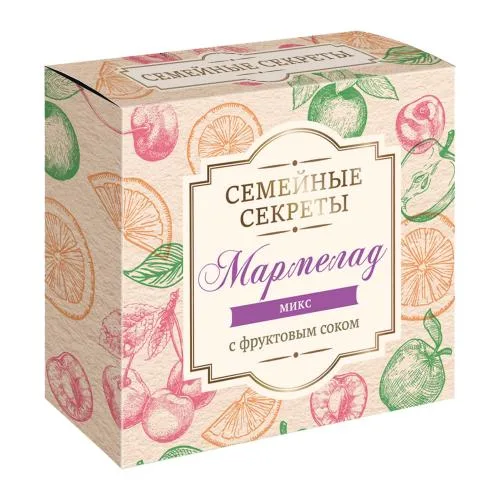Мармелад Семейные секреты с добавлением сока 250г