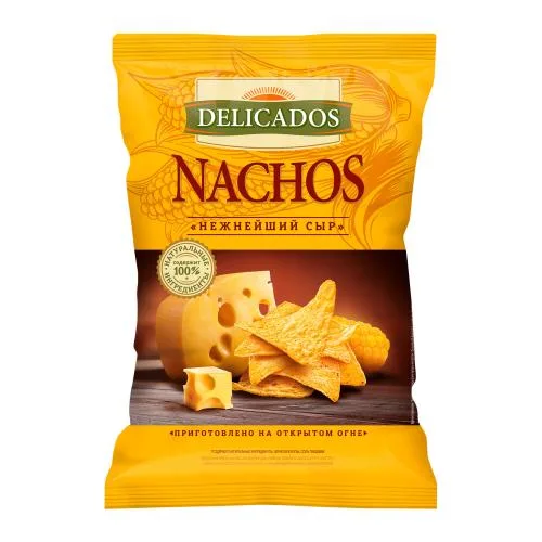 Начос Delicados с нежнейшим сыром 150г