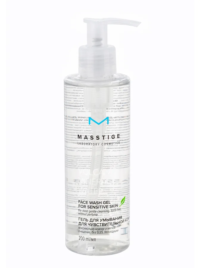 Гель для умывания Masstige Volcanic Mineral Water, для чувствительной кожи, 200 мл